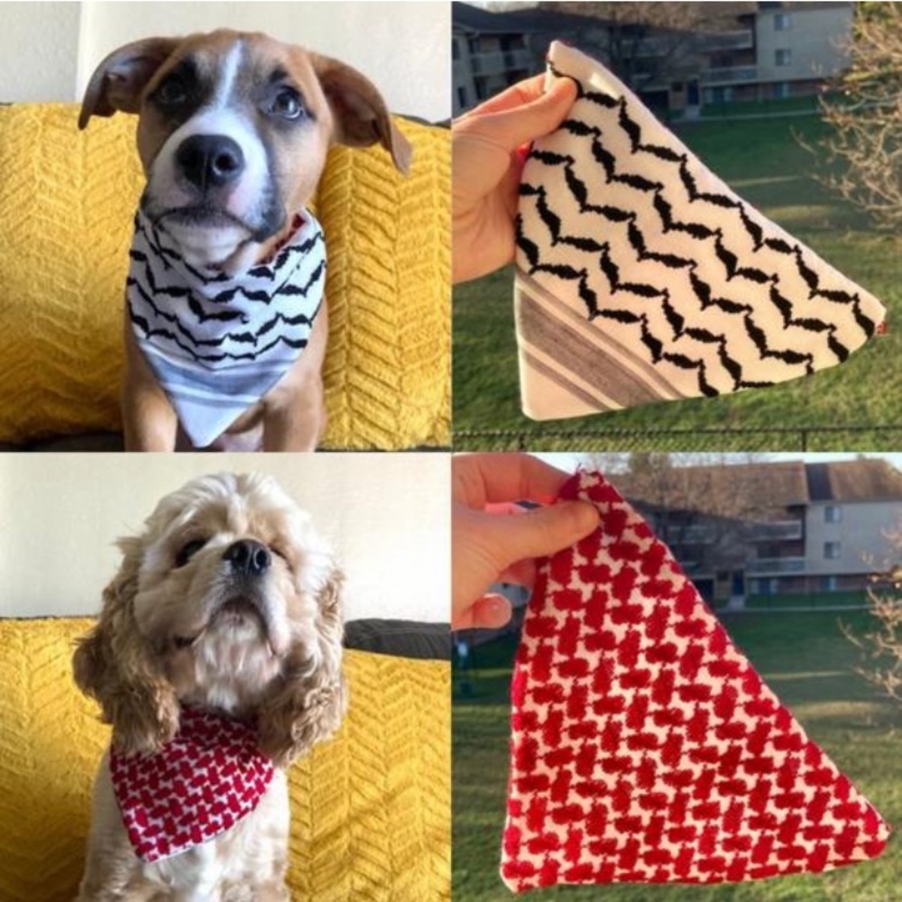 Keffiyeh | Reversible Dog Bandana